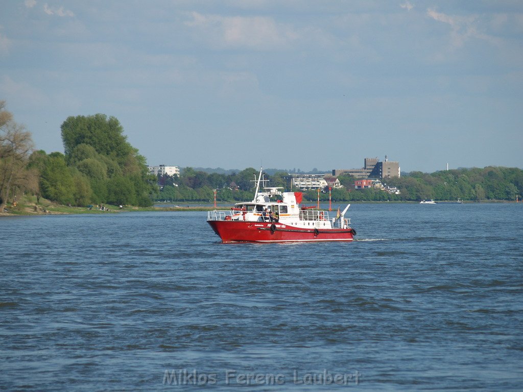 Motor Segelboot mit Motorschaden trieb gegen Alte Liebe bei Koeln Rodenkirchen P101.JPG